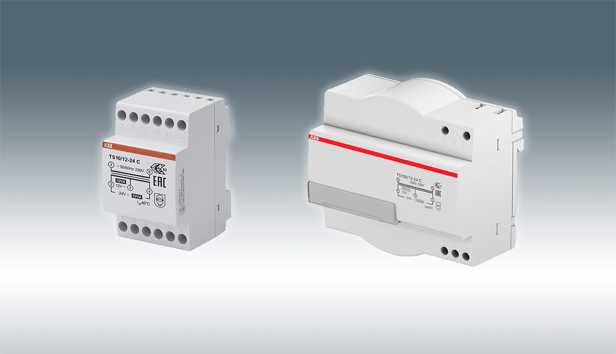 TS63/12-24 C TRASFORMATORE 63VA 12-24V - ABB TS63/12/24C